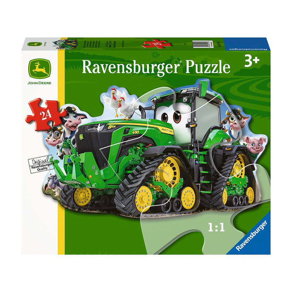 Ravensburger - John Deere Tractor Shaped Puzzle 24 pieces Puzzles Ravensburger 