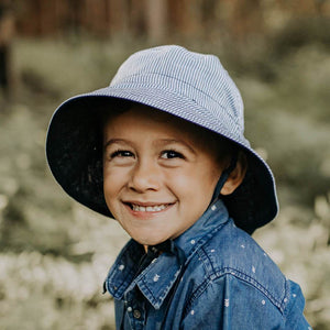 Bedhead Hats - Explorer' Kids Reversible Sun Hat -Billie / Ebony Outdoor Bedhead Hat 
