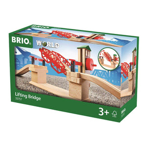 BRIO Bridge - Lifting Bridge - 3 Pieces Wooden Toys - Trains BRIO 