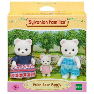 Sylvanian Families - Polar Bear Family - 3 Figure Pack - SF5396 Figures & Playset Sylvanian Families 