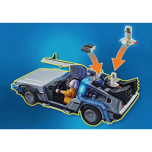 Playmobil - Back to the Future Part II Hoverboard Chase Building Toys Playmobil 