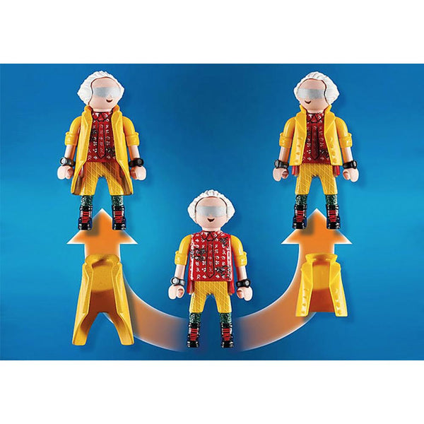 Playmobil - Back to the Future Part II Hoverboard Chase Building Toys Playmobil 