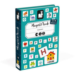 Janod - Alphabet Magnitibook-Panda Kids and Baby