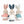 Kaloo - Kdoux Rabbit Small Dove - 25cm-Panda Kids and Baby