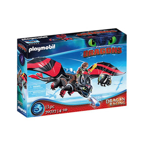 Playmobil - Dragon Racing - Hiccup and Toothless Building Toys Playmobil 