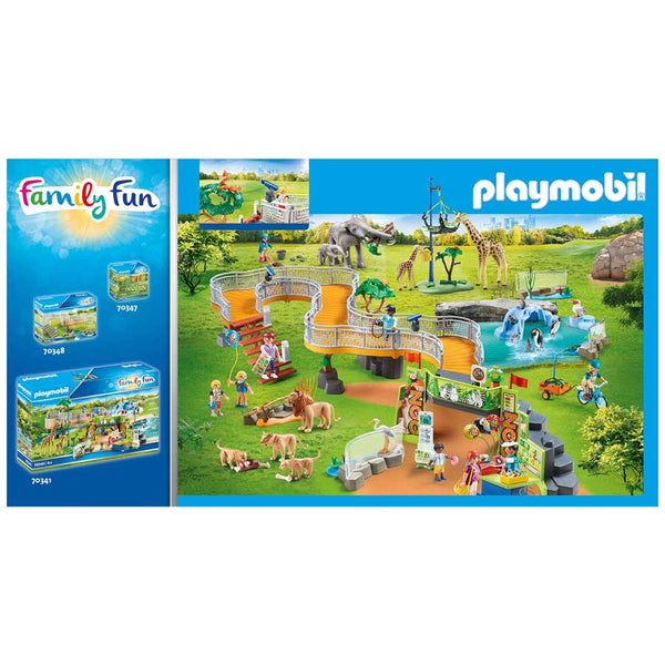 Playmobil - Outdoor Lion Enclosure - PMB70343 Building Toys Playmobil 