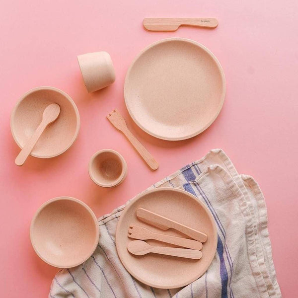 PlanToys - Tableware Set - PT3614-Panda Kids and Baby