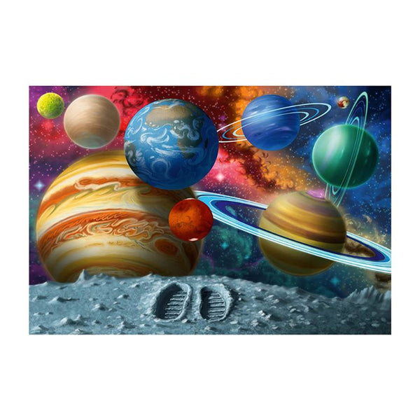 Ravensburger - Stepping Into Space Floor Puzzle - 24pcs-Panda Kids and Baby