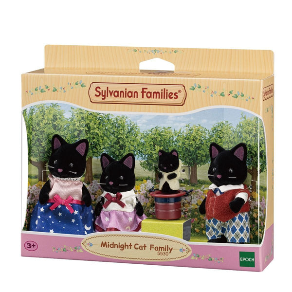 Sylvanian Families - Midnight Cat Family Figures & Playset Sylvanian Families 