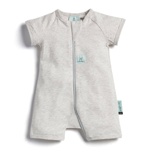 ergoPouch - Layers Short Sleeve 0.2 Tog - Grey Marle-Panda Kids and Baby