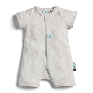 ergoPouch - Layers Short Sleeve 0.2 Tog - Grey Marle Baby Sleeping ergoPouch 
