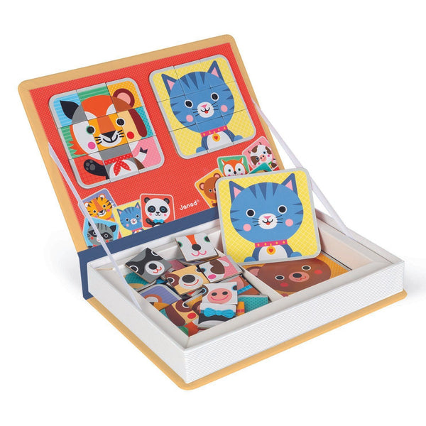 Janod - Mix & Match Magnetibook-Panda Kids and Baby