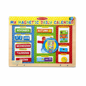 Melissa & Doug - Magnetic My Daily Calendar Educational Toys Melissa & Doug 
