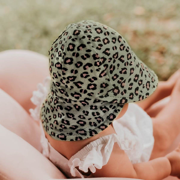 Bedhead Hats - Legionnaire Hat - Leopard Print-Panda Kids and Baby