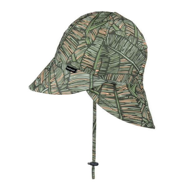 Bedhead Hats - Beach Legionnaire Flap Hat - UPF50+ - Tropic Print Outdoor Bedhead Hat 