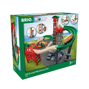 BRIO - Lift & Load Warehouse Set Wooden Toys - Trains BRIO 