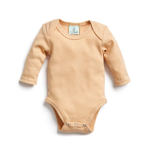 ergoPouch - Bodywear Long Sleeve Bodysuit 0.2 Tog - Wheat-Panda Kids and Baby
