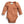 ergoPouch - Bodywear Long Sleeve Bodysuit 0.2 Tog - Chestnut-Panda Kids and Baby