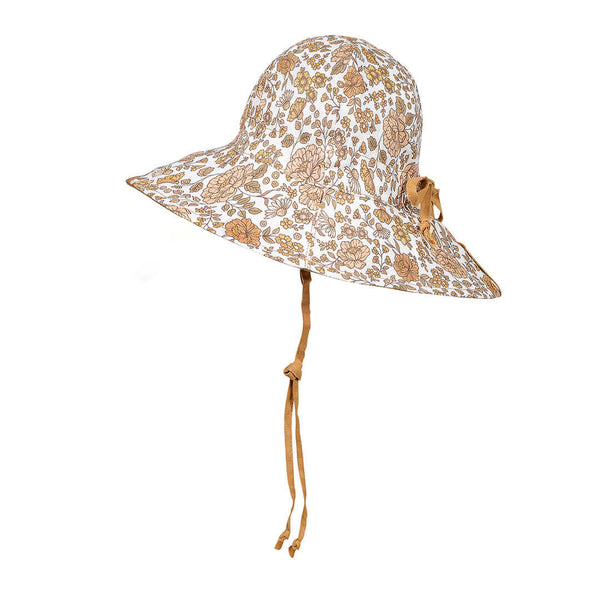 Bedhead Hats - 'Wanderer' Girls Reversible Panelled Bucket Sun Hat - Marie & Maize-Panda Kids and Baby