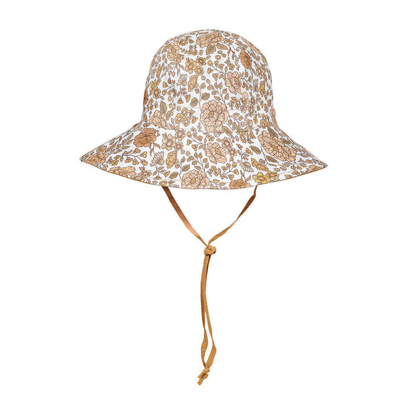 Bedhead Hats - 'Wanderer' Girls Reversible Panelled Bucket Sun Hat - Marie & Maize-Panda Kids and Baby