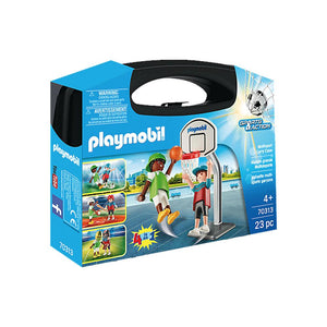 Playmobil - Multisport Carry Case-Panda Kids and Baby