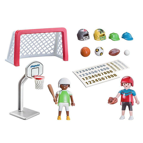 Playmobil - Multisport Carry Case-Panda Kids and Baby