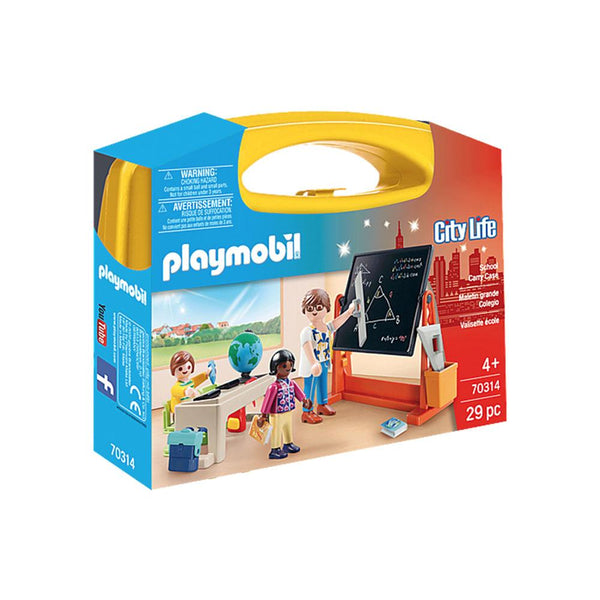 Playmobil - School Carry Case Building Toys Playmobil 