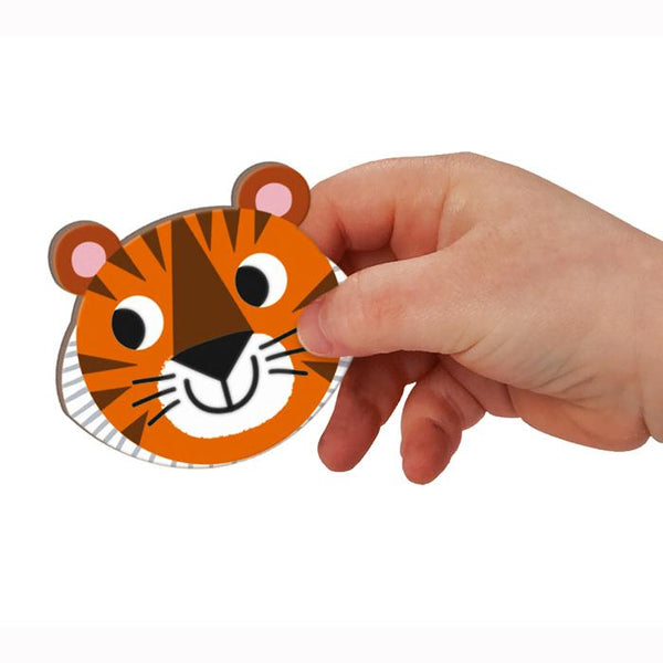 Janod - Animals Magnetibook-Panda Kids and Baby