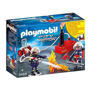 Playmobil - Firefighters with Water Pump - PMB9468 Building Toys Playmobil 