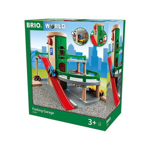 BRIO Destination - Parking Garage - 7 Pieces Wooden Toys - Trains BRIO 