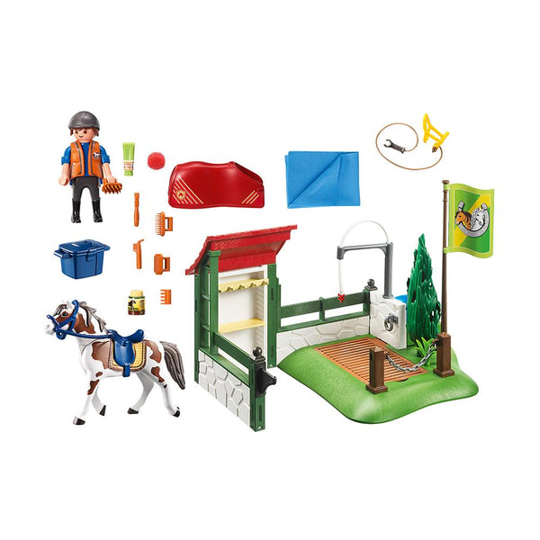 Playmobil - Horse Grooming Station - PMB6929 Building Toys Playmobil 