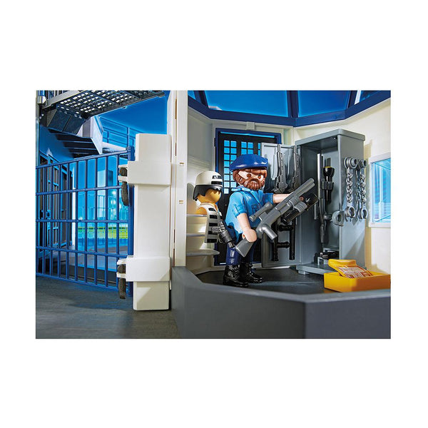 Playmobil - Police Headquarters with Prison - PMB6919-Panda Kids and Baby