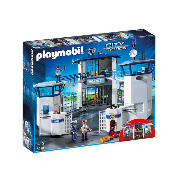 Playmobil - Police Headquarters with Prison - PMB6919-Panda Kids and Baby