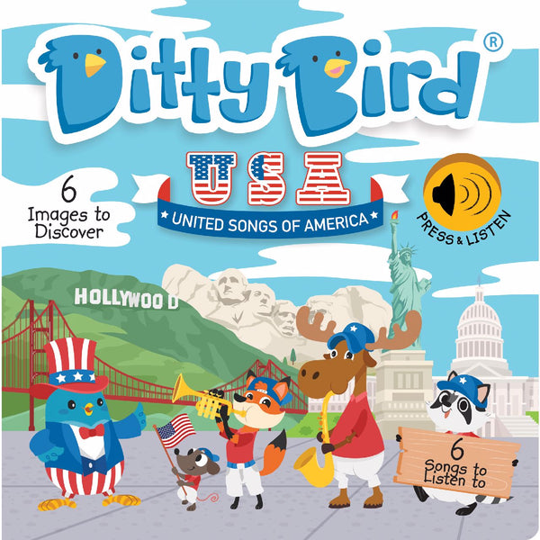 Ditty Bird - Interactive Musical and Sound Books - Available in Various Titles-Panda Kids and Baby