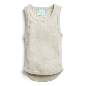 ergoPouch - Bodywear Singlet 0.2 Tog - Grey Marle Baby Sleeping ergoPouch 