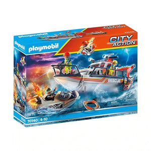 Playmobil - Fire Rescue with Personal Watercraft Playmobil 