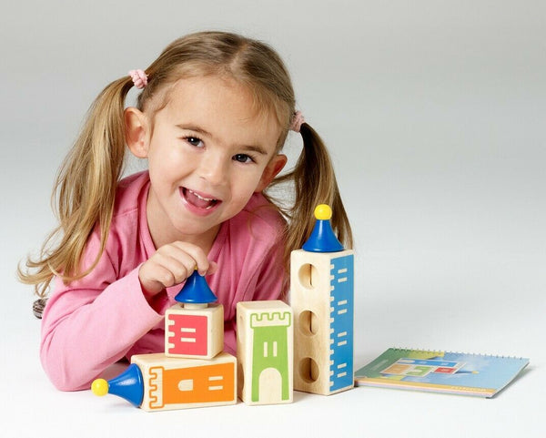 Smart Games - Castle Logix-Panda Kids and Baby