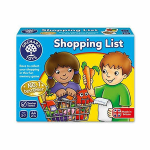 Orchard Toys - Shopping List /Fruit & Veg Extra/ Clothes Extra Early Learning Games Orchard Toys Shopping List 