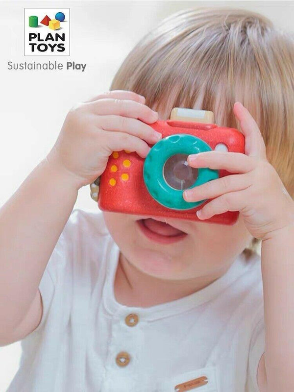 PlanToys - My First Camera - PT5633-Panda Kids and Baby