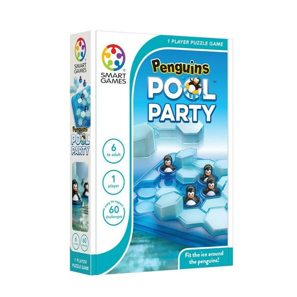 Smart Games - Penguins Pool Party-Panda Kids and Baby