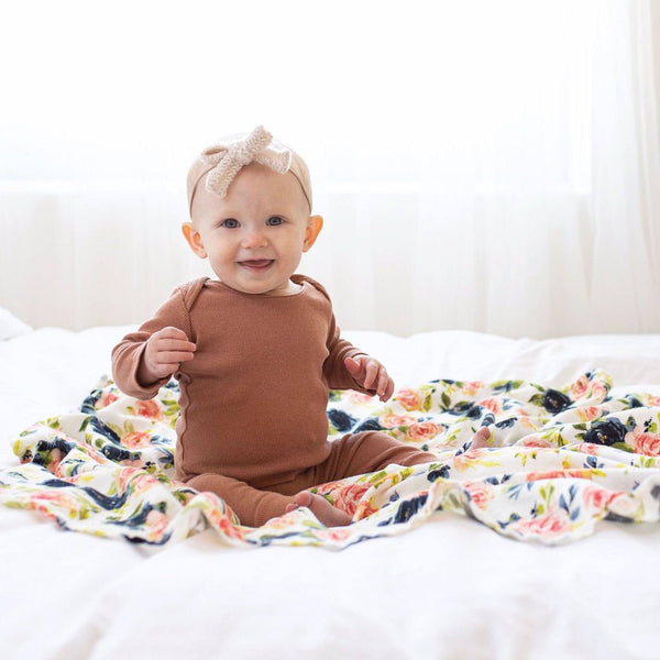 Tiny Twinkle - Kaffle™ Swaddle Blanket - Blush Swaddle Blankets Tiny Twinkle 
