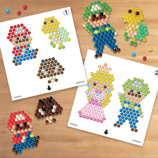 Aquabeads - Super Mario Character Set-Panda Kids and Baby