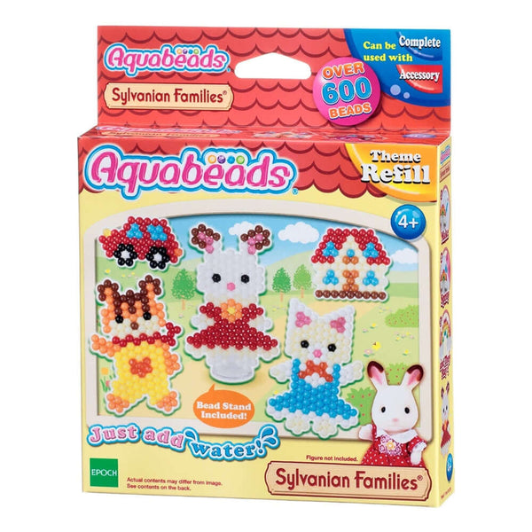 Aquabeads - Sylvanian Families Character Set-Panda Kids and Baby