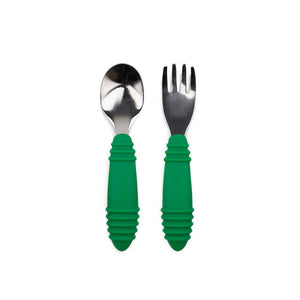 Bumkins - Spoon and Fork Feeding Bumkins Jade 