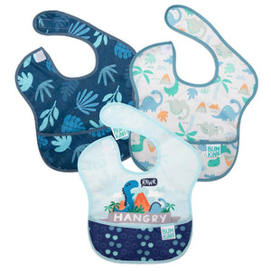 Bumkins - SuperBib® - 3 Pack - Multi Options Available-Panda Kids and Baby