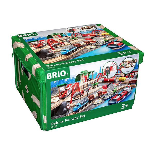 BRIO Set - Deluxe Railway Set - 87 Pieces-Panda Kids and Baby