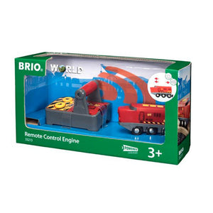 BRIO Train - Remote Control Engine - 2 Pieces Wooden Toys - Trains BRIO 