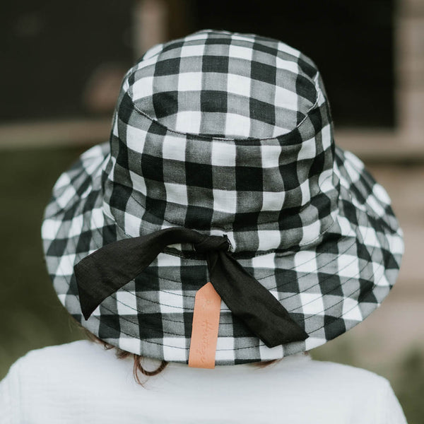 Bedhead - 'Explorer' Kids Reversible Classic Bucket Hat - Blake & Ebony-Panda Kids and Baby