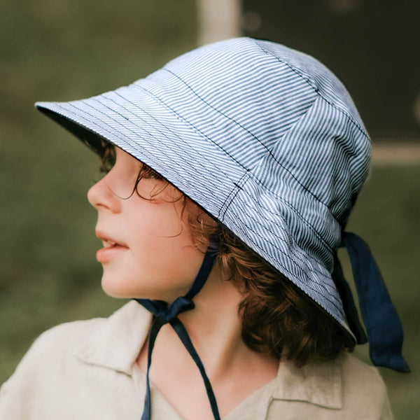 Bedhead - 'Explorer' Kids Reversible Classic Bucket Hat - Charlie & Indigo-Panda Kids and Baby