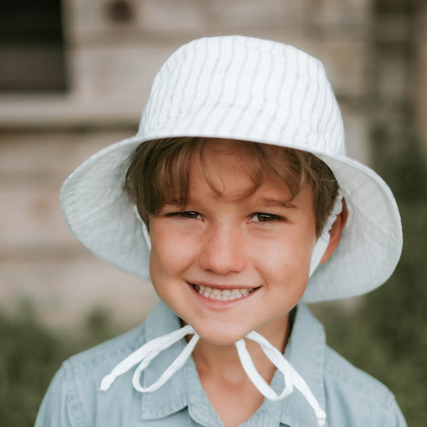 Bedhead-'Explorer' Kids Reversible Classic Bucket Hat - Finley / Blanc-Panda Kids and Baby